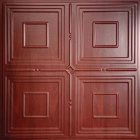 Ceilume Jackson 2ft x 2ft Cherry Wood Ceiling Tile V3-JACK-22CHY